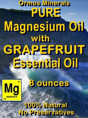 Ormus Minerals -Pure Magnesium Oil with GRAPEFRUIT EO Ormus Minerals -Pure Magnesium Oil with GRAPEFRUIT EO