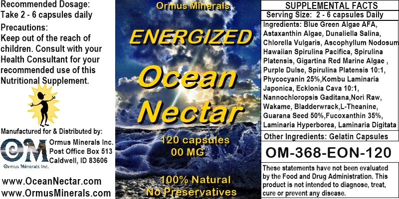 Ormus Minerals - Energized Ocean Nectar Ormus Minerals - Energized Ocean Nectar